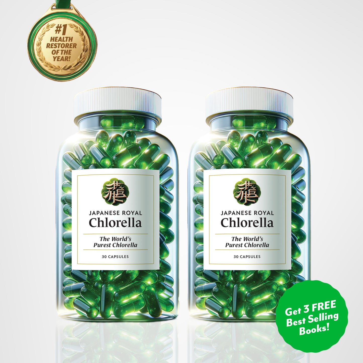 JAPANESE ROYAL CHLORELLA - 2 Bottle Deal